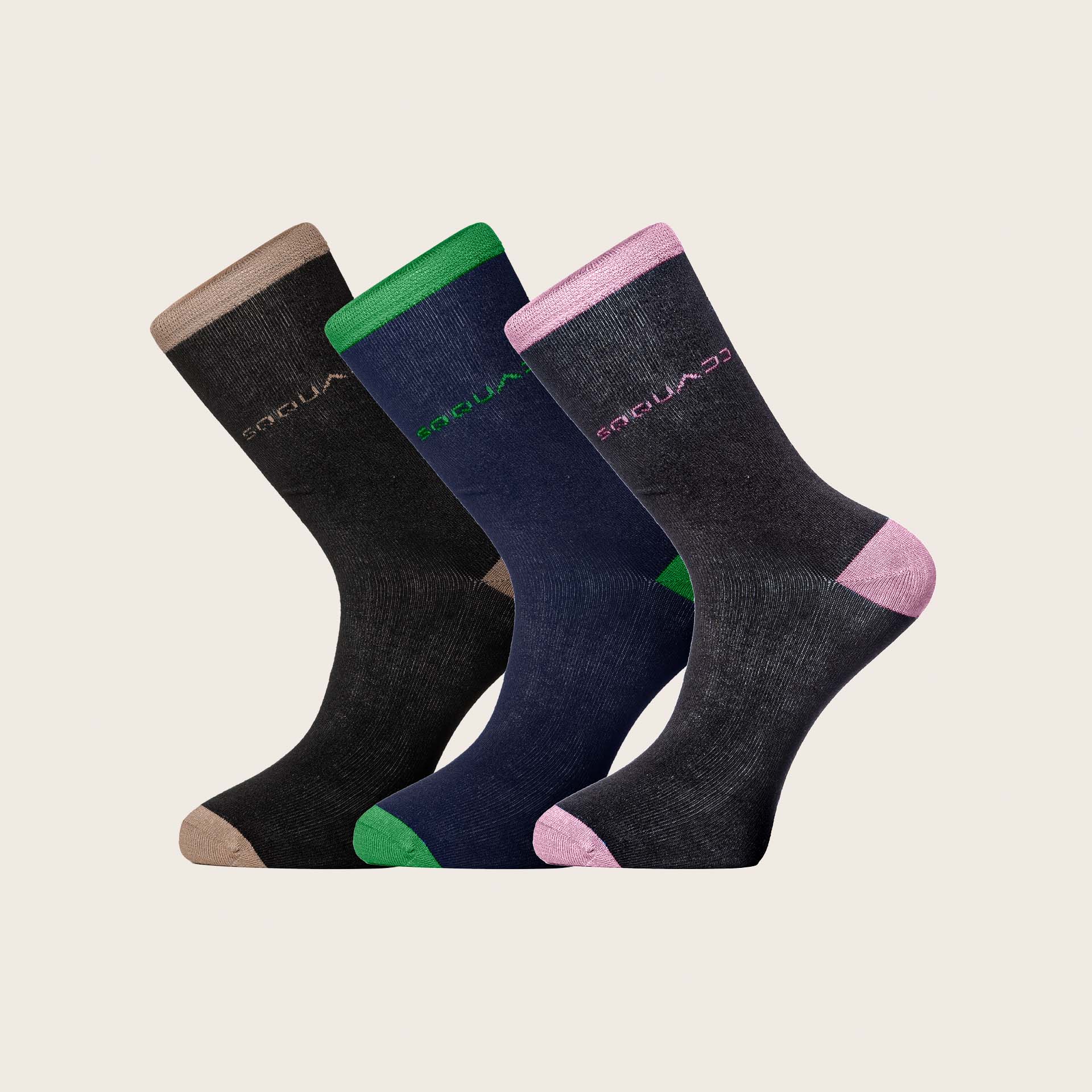 Bamboe sokken Dames Basics Dynamic 3-pack