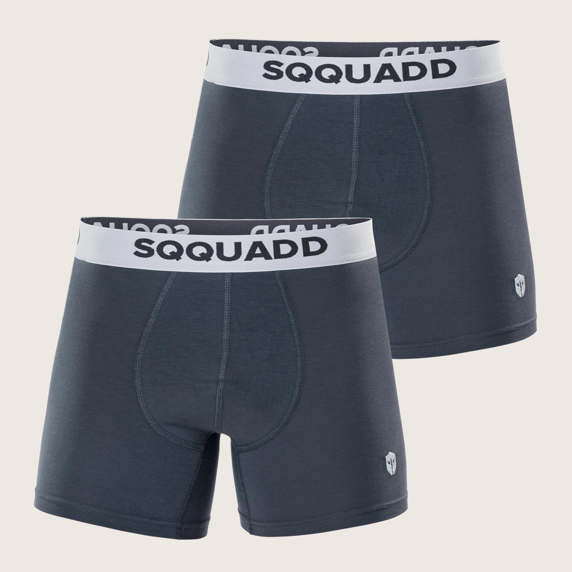 Bamboe Boxershorts Grijs 2-Pack - Afbeelding 2