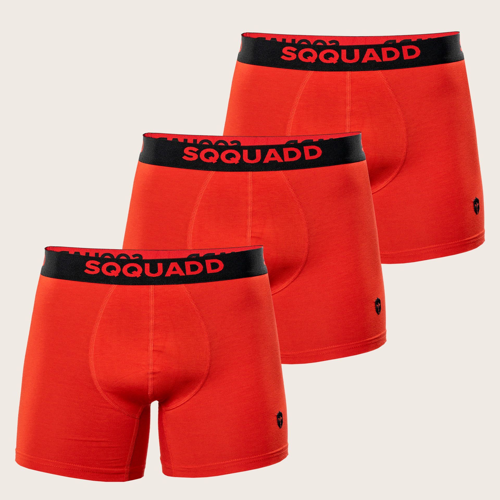 Bamboe Boxershorts Rood 3-Pack - Afbeelding 2