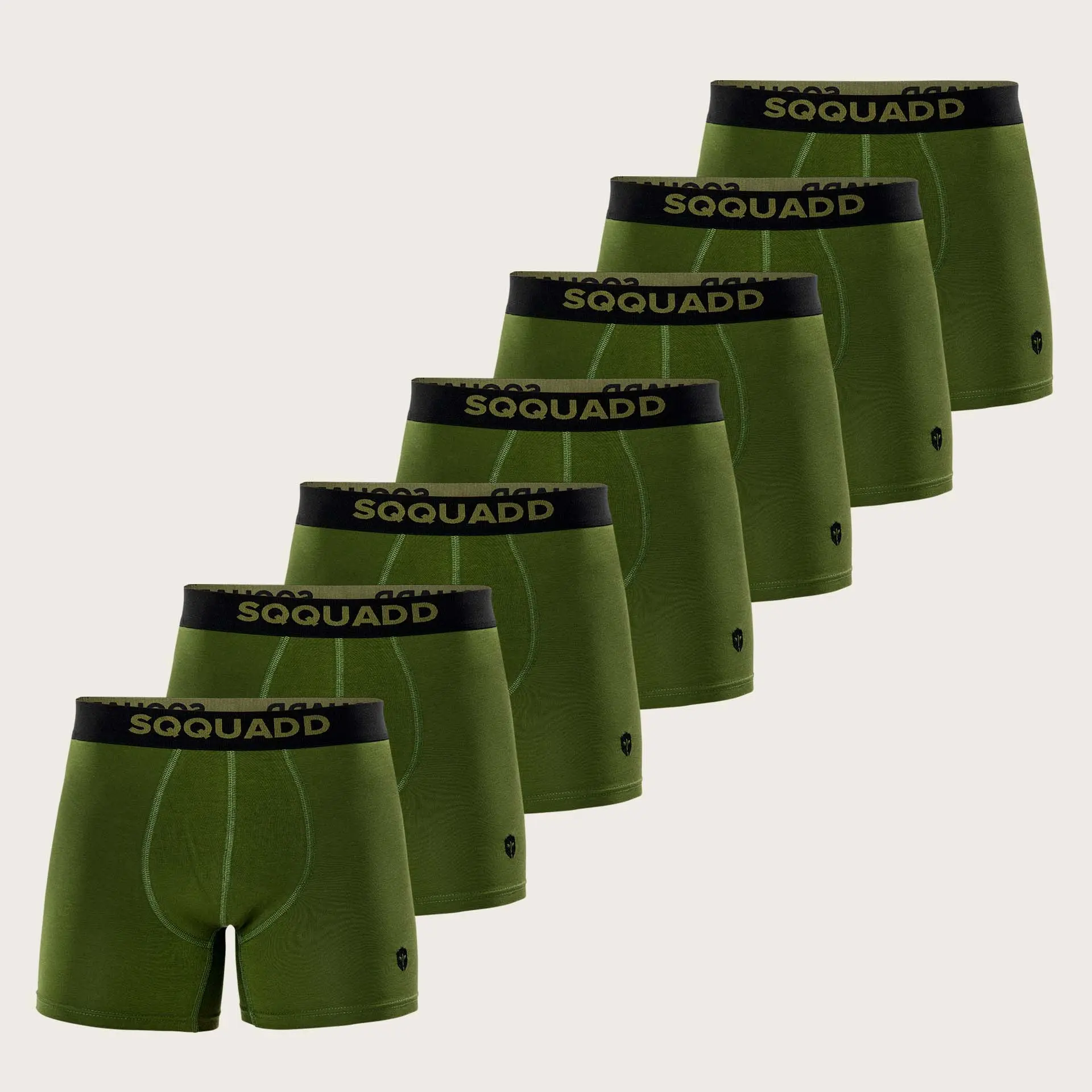 Bamboe Boxershorts Groen 7-pack - Afbeelding 2