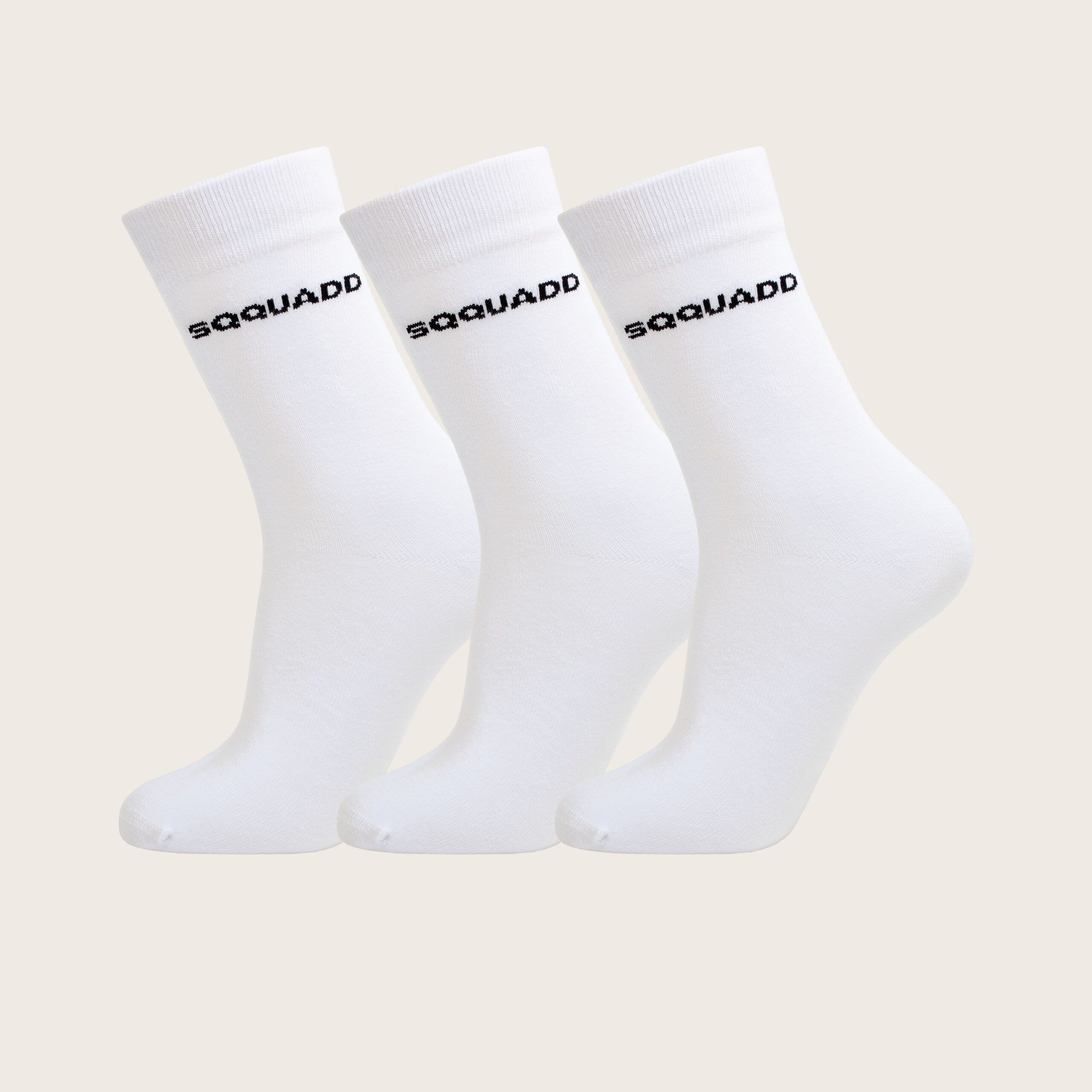 Bamboe sokken Dames Wit 3-pack