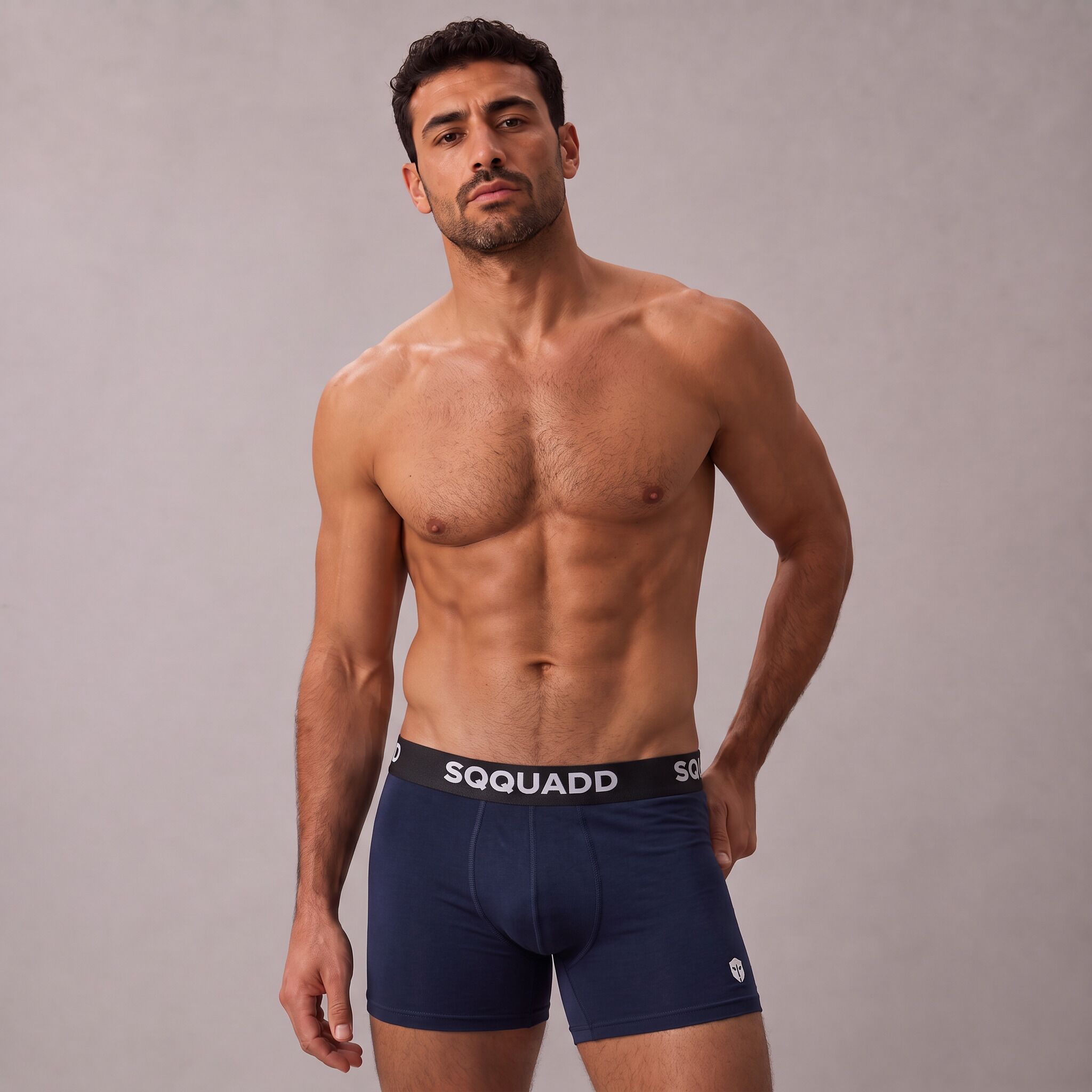 Bamboe Boxershorts Navy 2-pack
