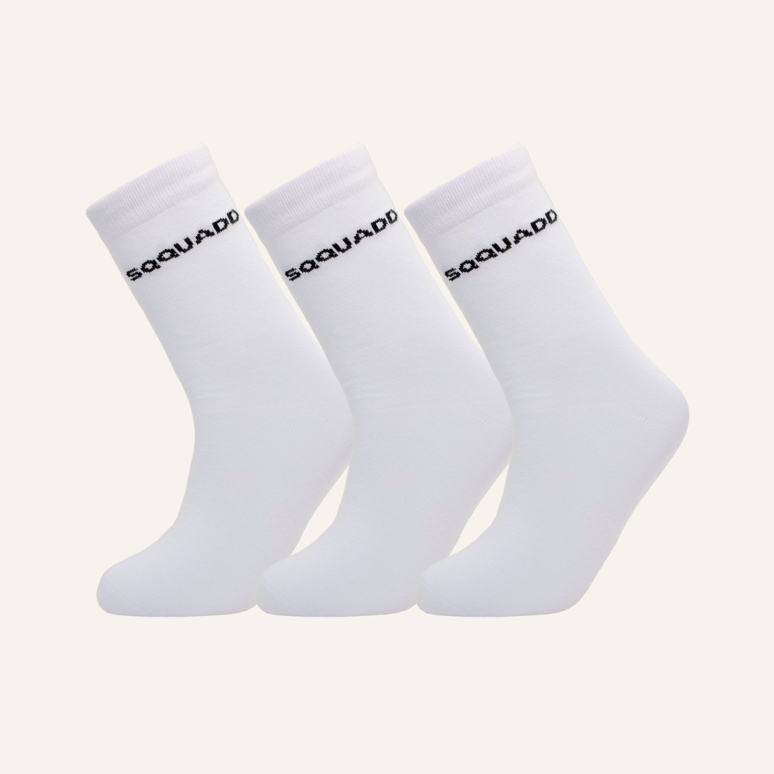 Bamboe kindersokken Wit 3-pack