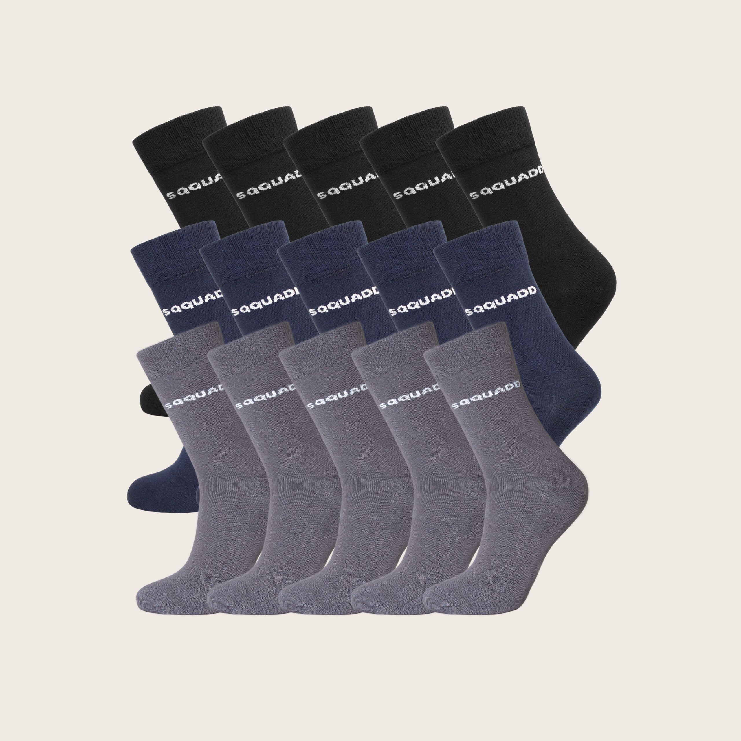 Bamboe sokken Dames Sky 15-pack