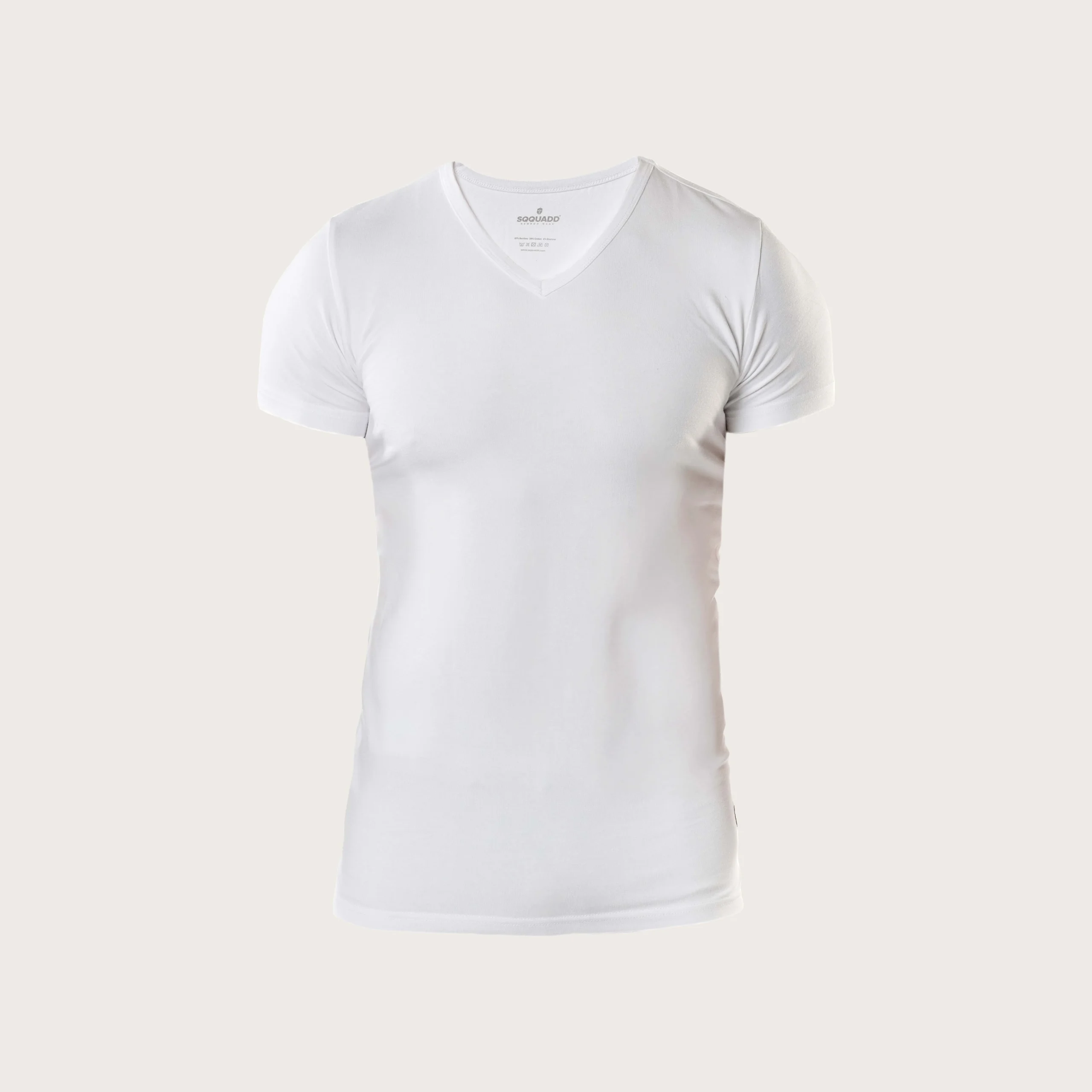 Bamboe T-shirt Heren Slim fit V-hals – Mix 4-pack - Afbeelding 7