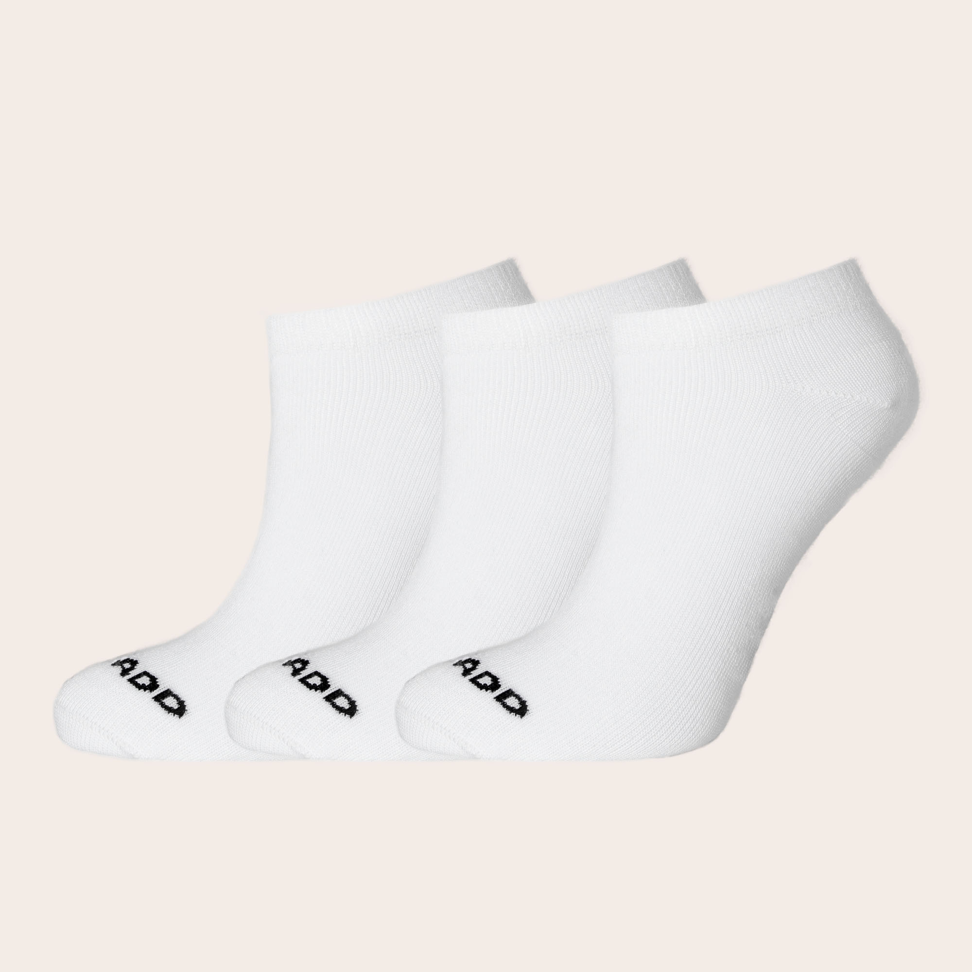 Bamboe enkelsokken Sneakers wit - Dames 3-Pack