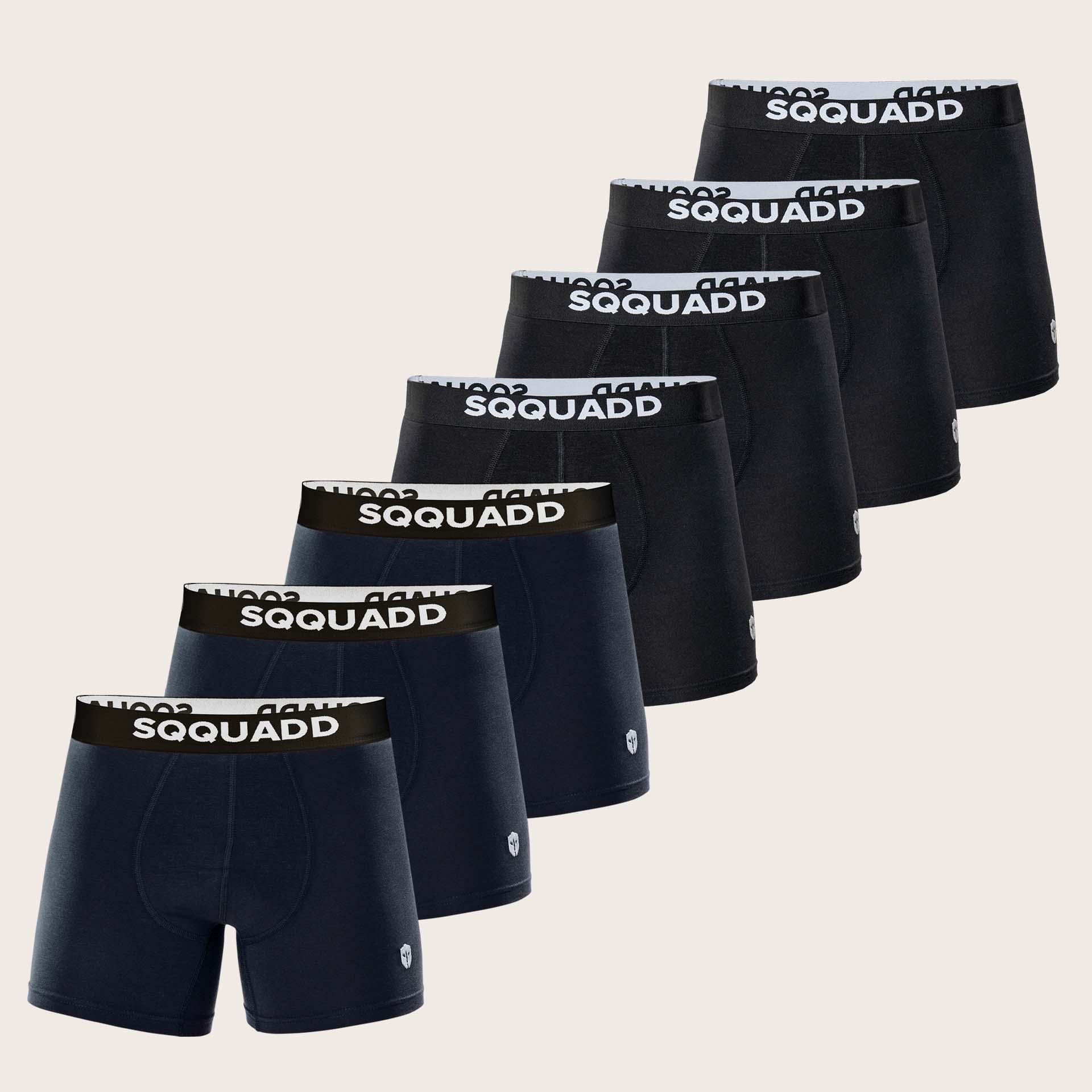 Bamboe Boxershorts Dark 7-pack - Afbeelding 2