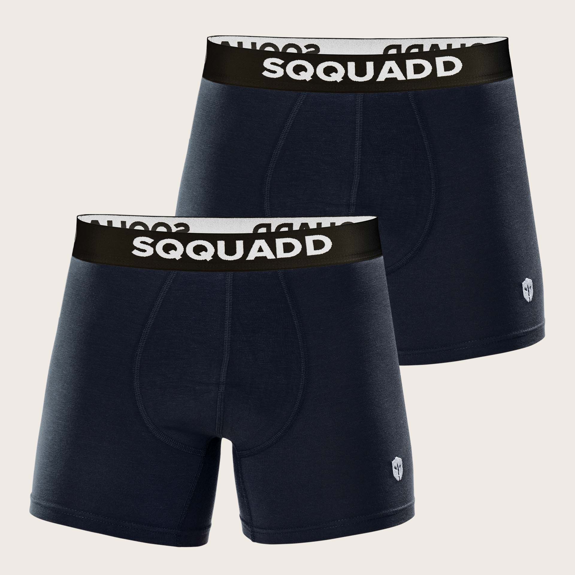 Bamboe Boxershorts Navy 2-pack - Afbeelding 2