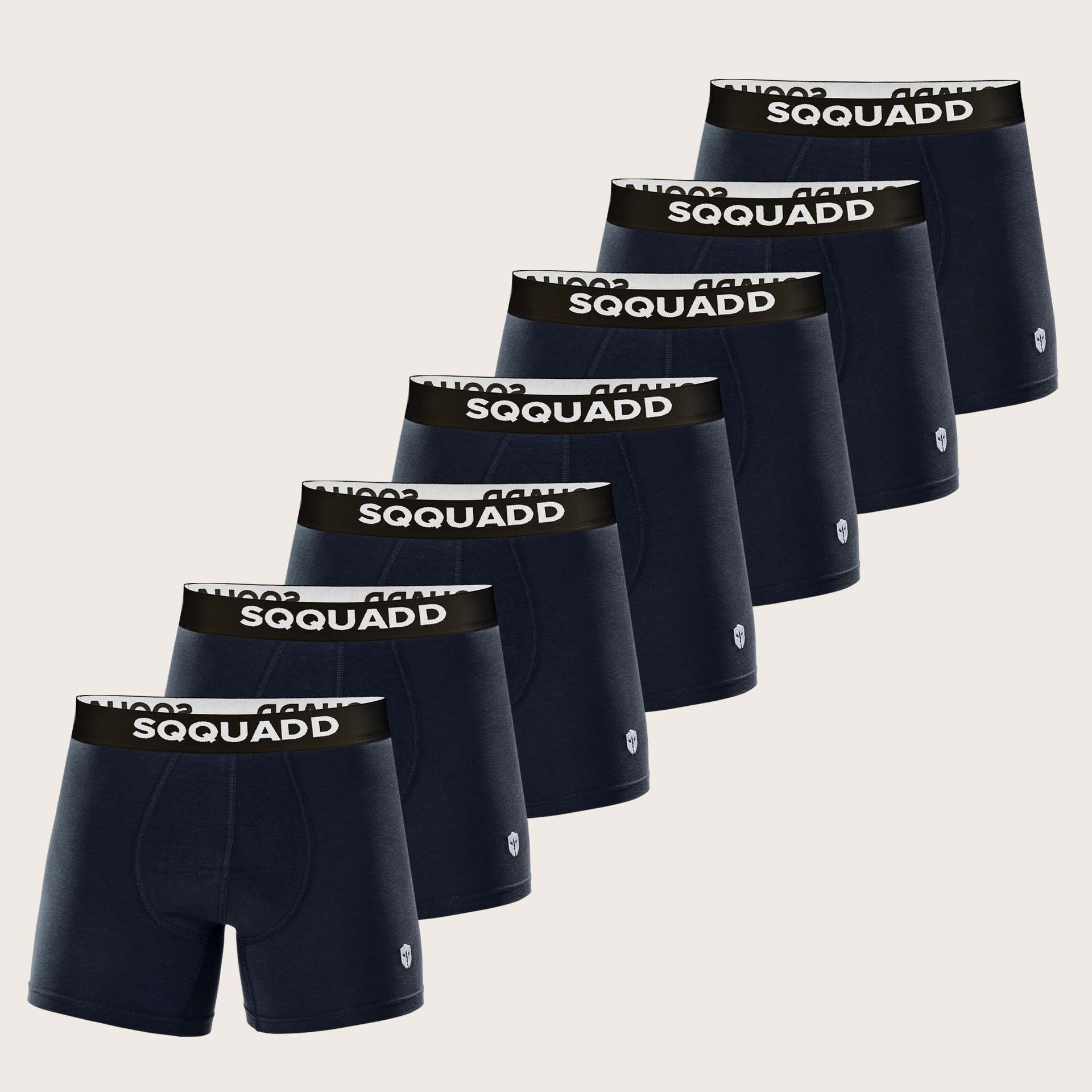 Bamboe Boxershorts Navy 7-pack - Afbeelding 2